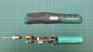 Fix cordless soldering - parkside PLAKA 3 6 A2