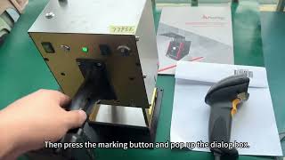 Streamline Marking with HeatSign's Portable Dot Peen Machine & Barcode Scanner