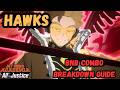 Hawks BNB Combo Breakdown Guide MHA All's Justice