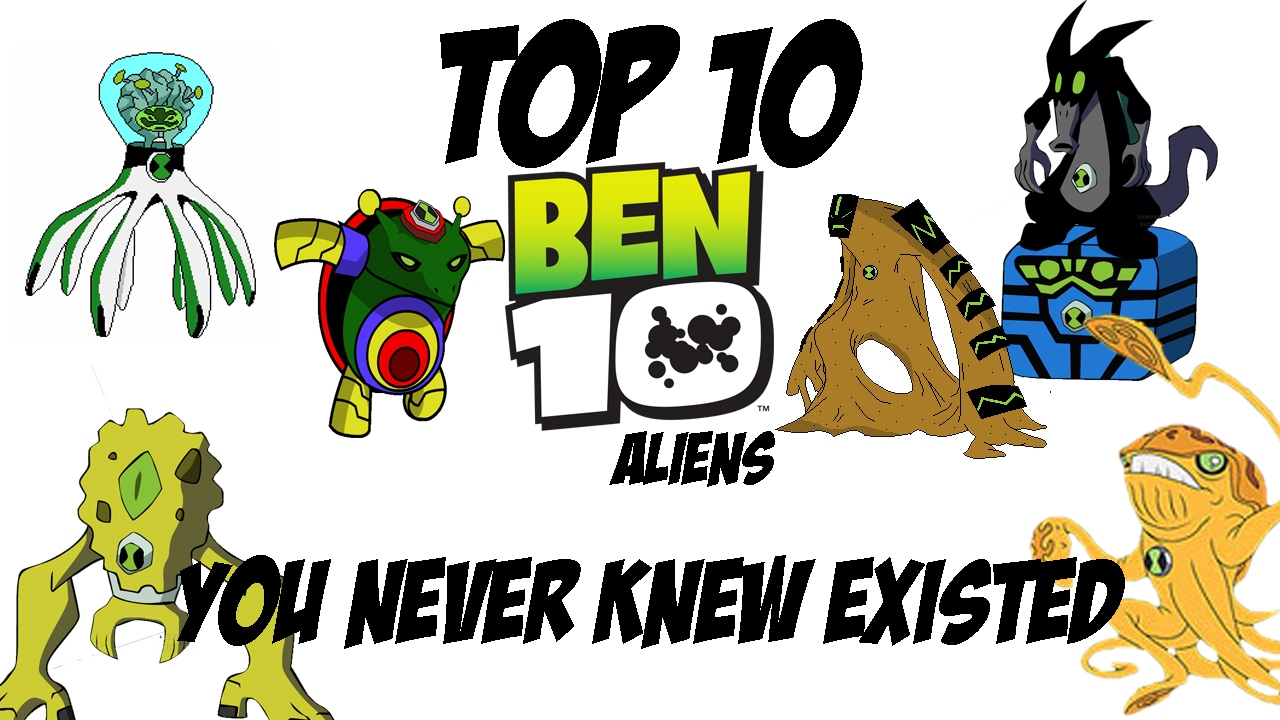 Top 10 Strangest Aliens in Ben 10