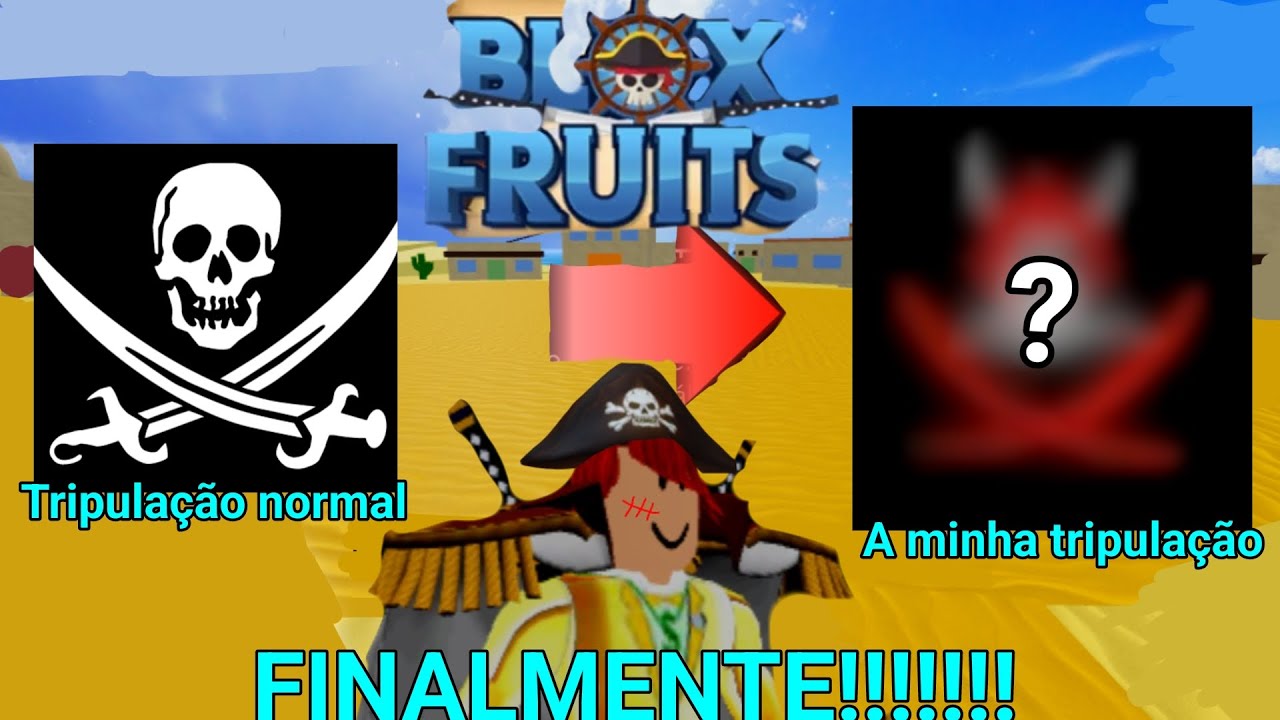 Eu Finalmente Tenho A Minha Própria Tripulação No Blox Fruit Roblox