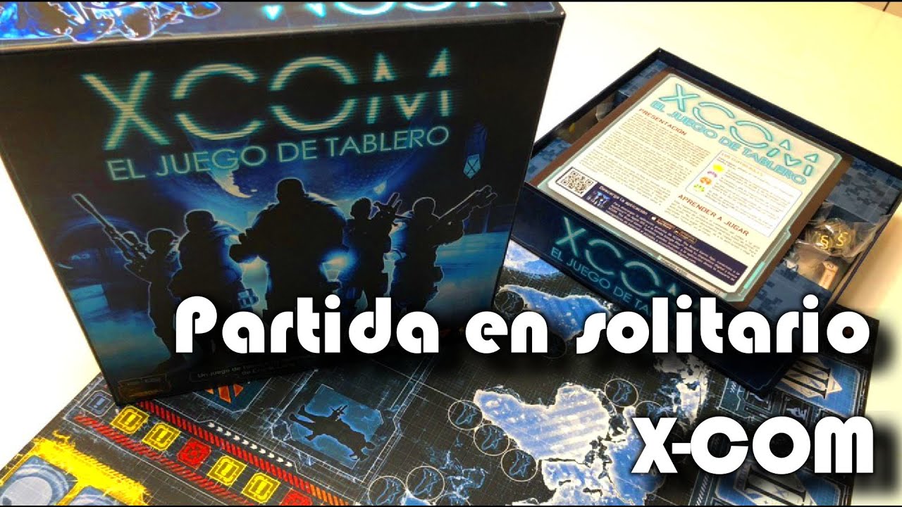 Mirar atrás desenterrar Cuota PARTIDA EN SOLITARIO | XCOM: El juego de tablero - YouTube