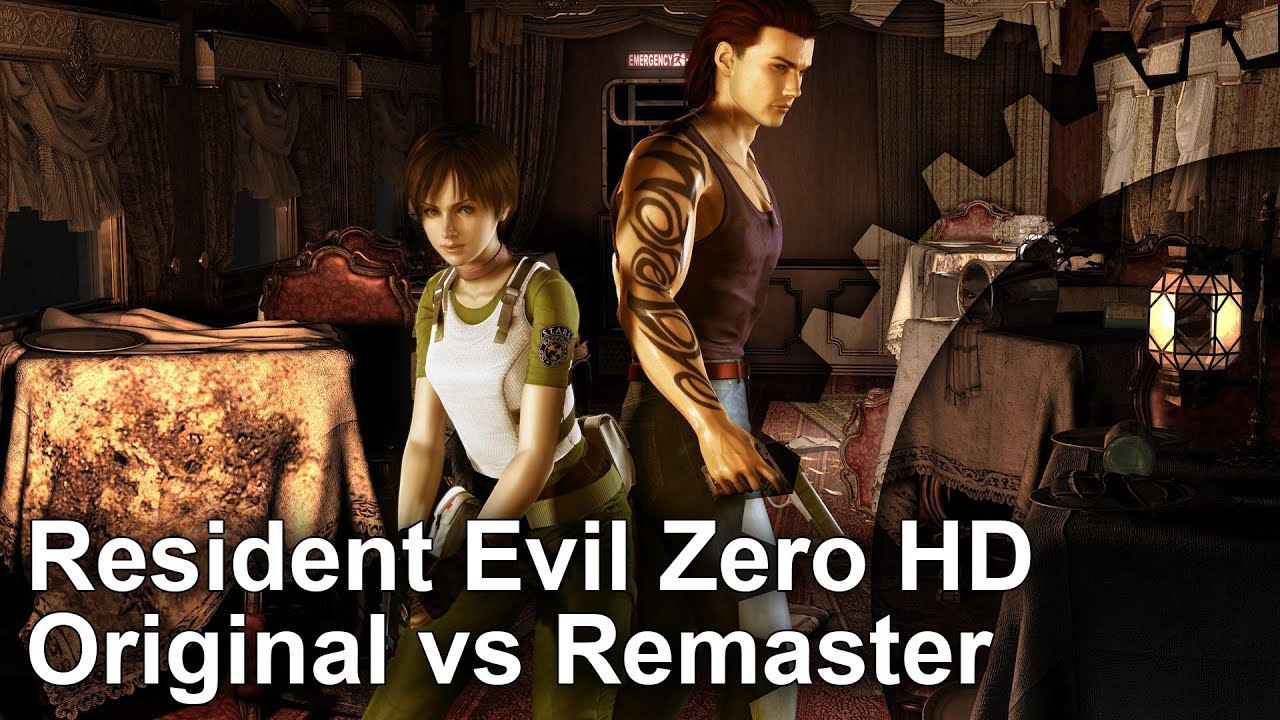 Resident Evil Zero Hd Remaster Ps4 Vs Wii Gamecube Graphics Comparison Youtube