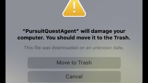 "PursuitQuestAgent will damage your computer" scam removal.