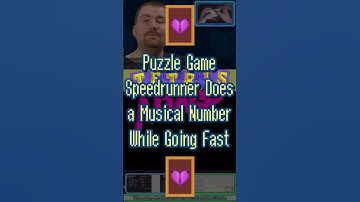 Puzzle Game Speedrunner Does a Musical Number While Going Fast [Tetris Attack]