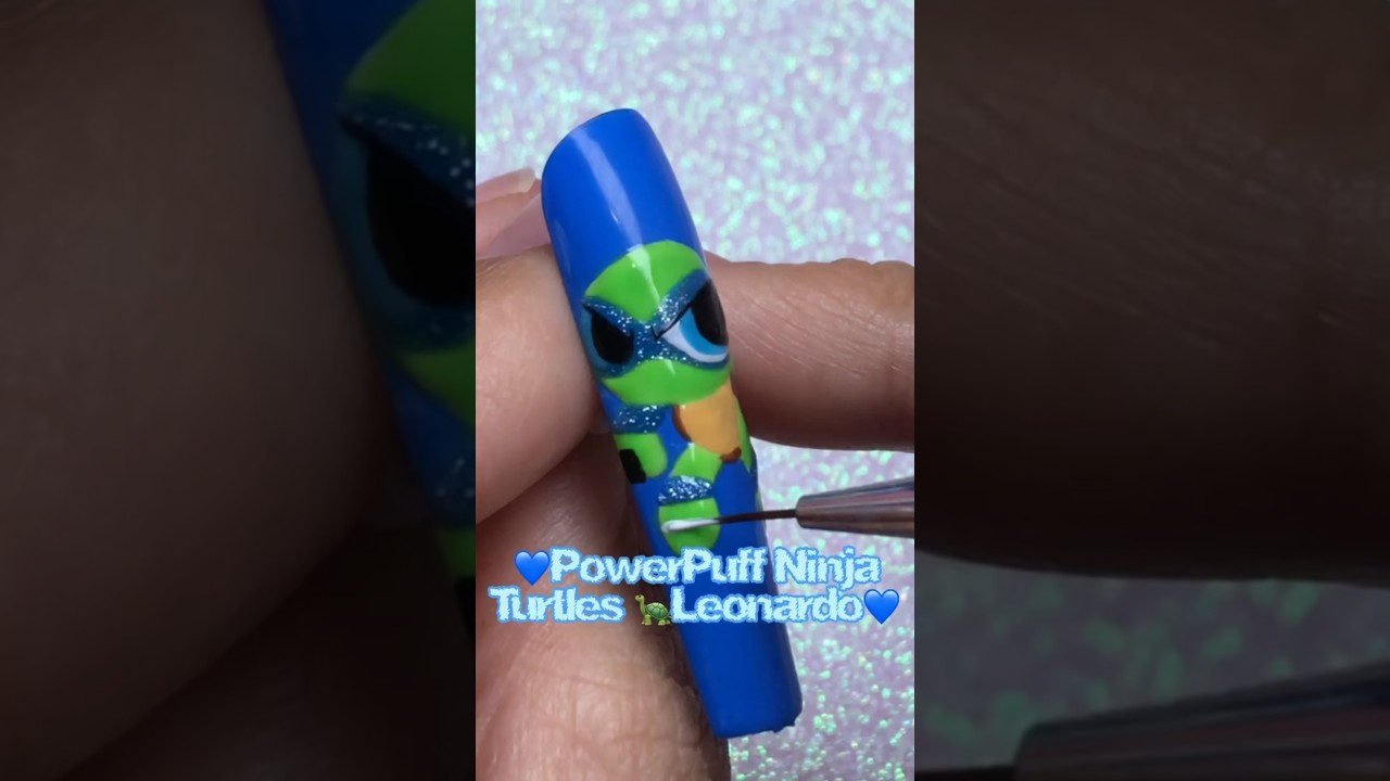 PowerPuff ninja turtle 💙LEONARDO💙 