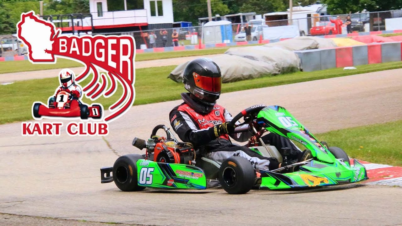 FIRST TIME AT BADGER KART CLUB!! YouTube