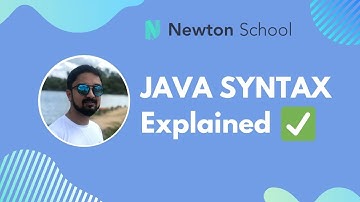 2. Java Syntax Explained in Simple Hindi | Java Syntax Kya Hai | Ex-InMobi, IIT Roorkee (CSE)