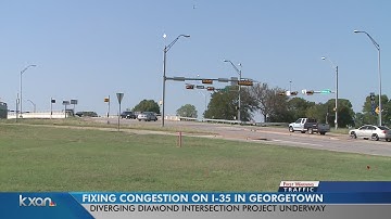 Diverging diamond intersection coming to Georgetown