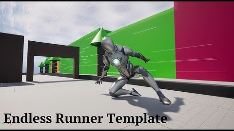 UE5-Endless Runner Template VFX Death