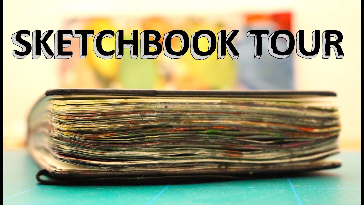 THICK Sketchbook Tour - Watercolor & Gouache Paintings [2020-2022] 