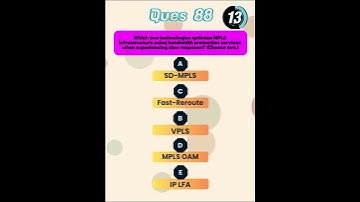 300-410 ENARSI Implementing Cisco Enterprise Advanced Routing and Services Question-88  #ccnpencor