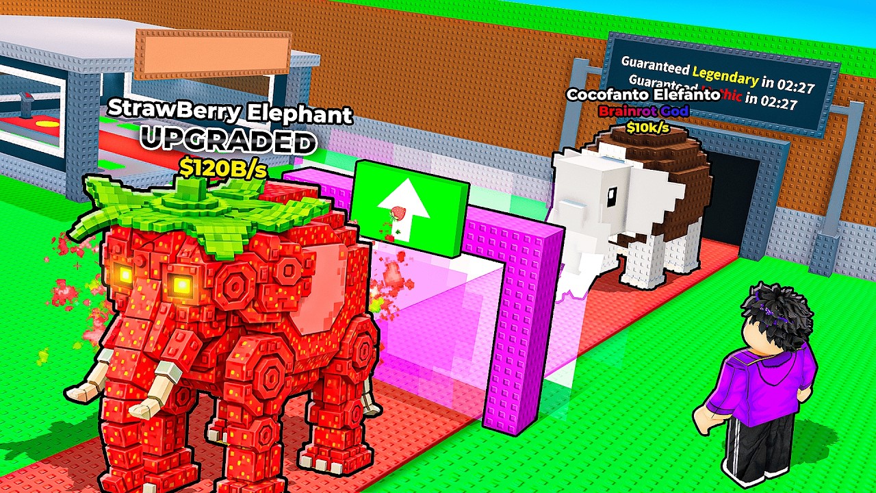 Hice TRAMPAS con un MEJORADOR de BRAINROTS?! en Steal a Brainrot