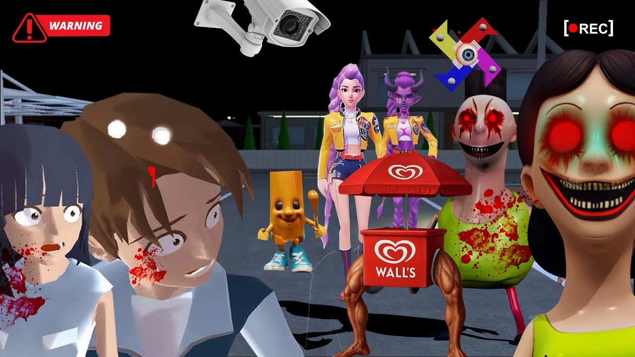 Yuta Mio Panik CCTV Merekam RUMI KPOP DEMON HUNTER & Pasukan HAMOOD HABIBI & Pasukan ANOMALI Di Kota