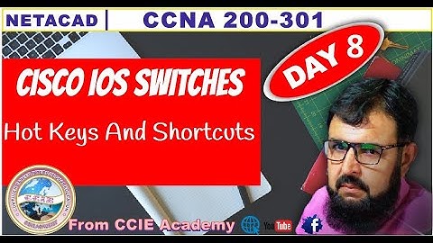 Cisco ISO Switch Hot Keys And Shortcuts | CCNA 200-301