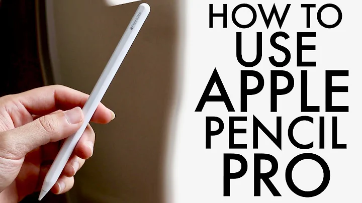 How To Use Apple Pencil Pro! (Complete Beginners Guide)