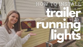 HOW TO INSTALL TRAILER RUNNING LIGHTS (EP 15): We had to replace ALL the wires from MICE!