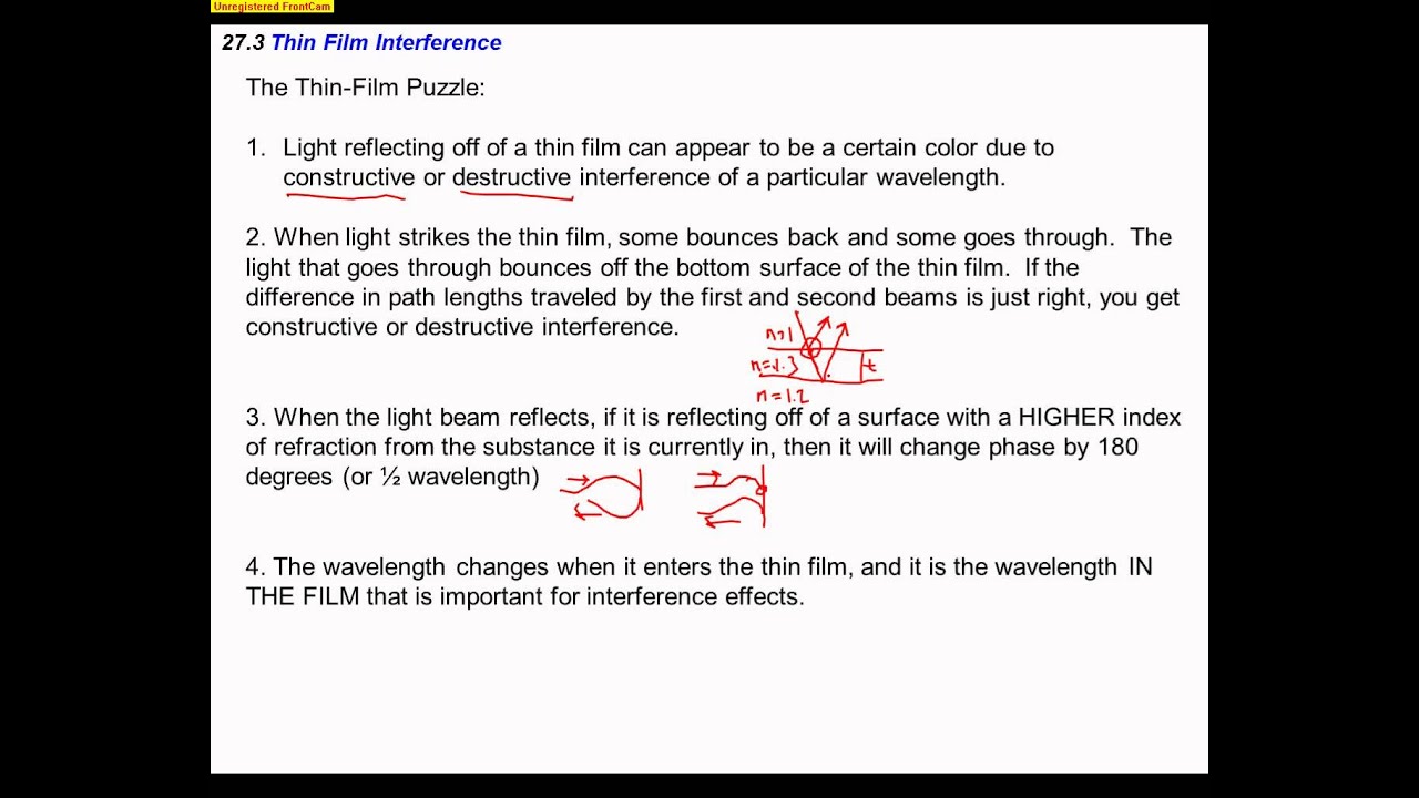 Thin Film Interference - YouTube