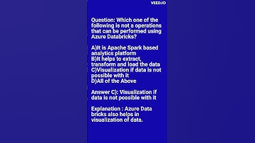 Azure MCQ #interview #youtubeshorts #shortsvideo #azuretraining #tutorialvideo #azureexam #azure