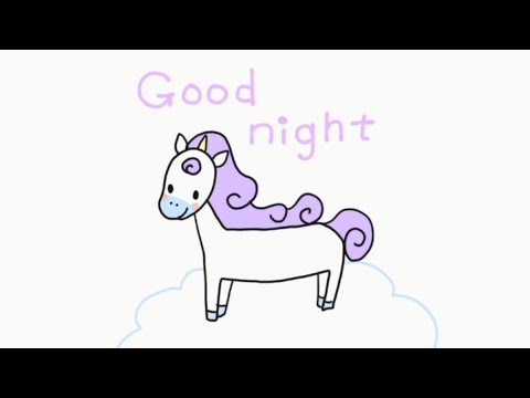 簡単かわいいユニコーン Illustration Of Unicorn 簡単かわいいイラストレッスン39 Youtube