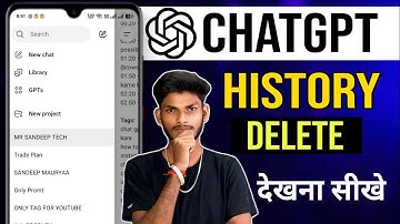 ChatGPT Chat History Delete Recover Kaise Kare | ChatGPT History Not Showing Fix