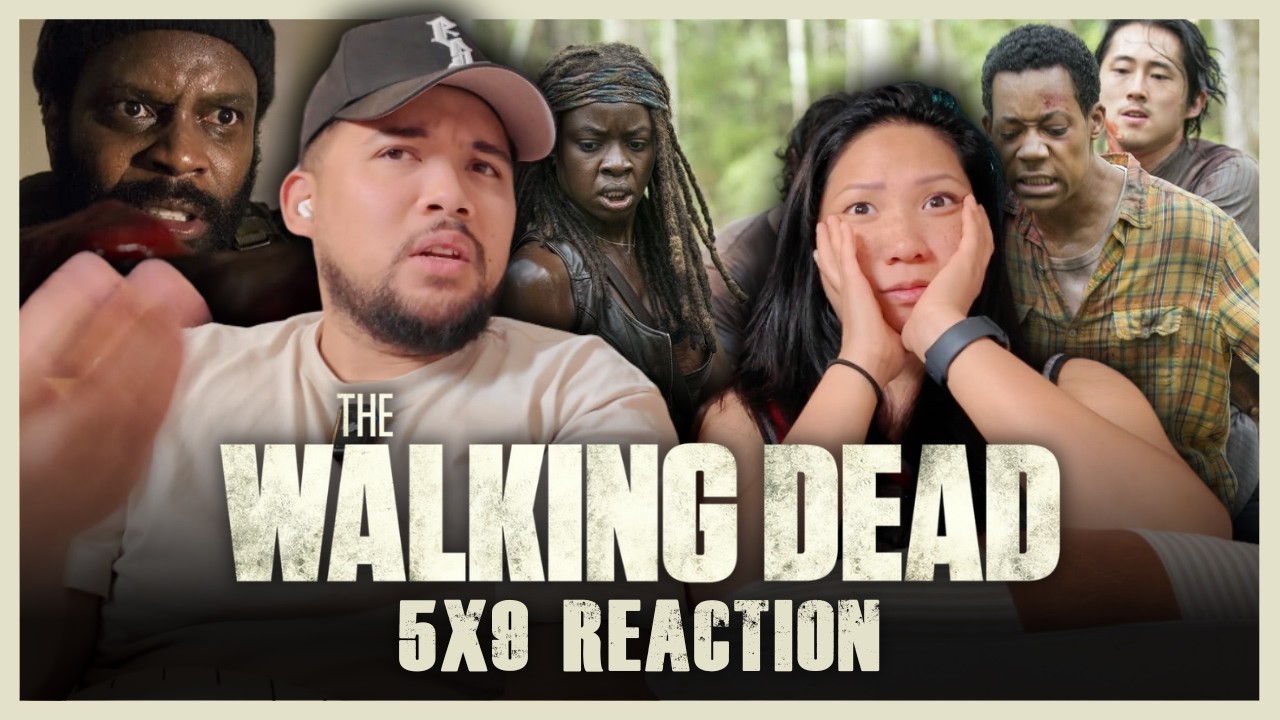 Watch My Wife Dive Into *WALKING DEAD* For The First Time | 5x9 | What Happened and What's Going On