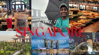 Singapore Vlog📍 l 24 hours Layover l Emirates Cabin crew✈️ l Tamil Vlog