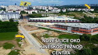 Naziru se ulice prema KINESKOM TC,jedna prema Magistrali,čekanje na J.Gagarina i BOKS centra