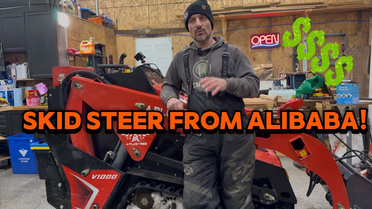 Сколько я заплатил за китайский мини-погрузчик на Alibaba