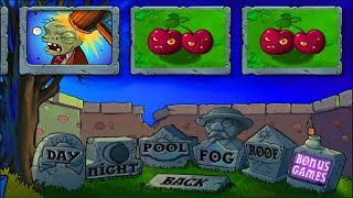 Plants vs Zombies | Quick Play Bonus Game vs Cherry Bomb vs Pea Shooter vs All Mini Zombie screenshot 2