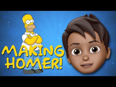 Making Homer Simpson In Roblox Youtube - roblox.com/homer