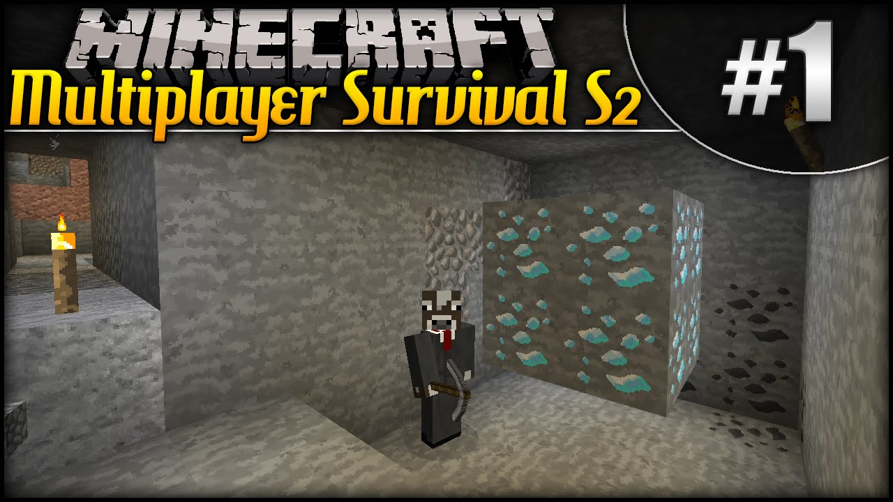 Minecraft: Multiplayer Survival S2 (w/moomoomage) - Episode 1 - Back At ...