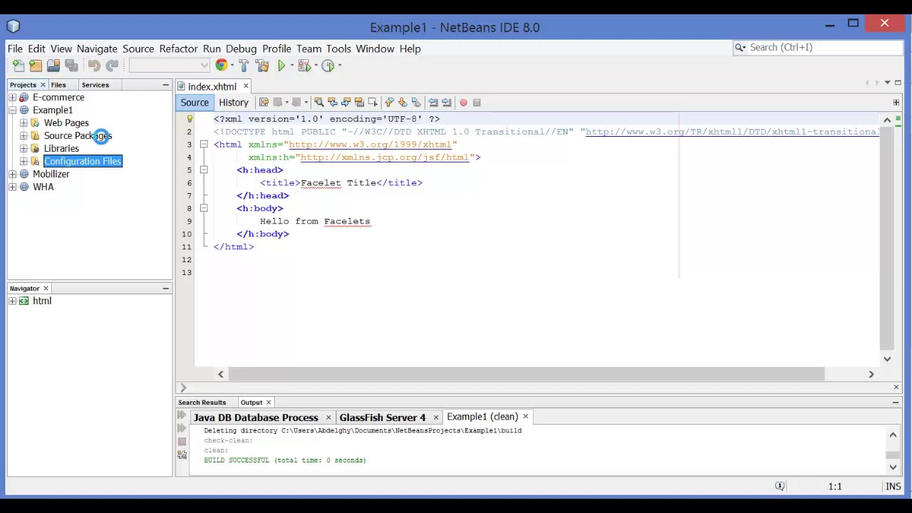 2- JSF Lesson2 JSF Web application parts - YouTube
