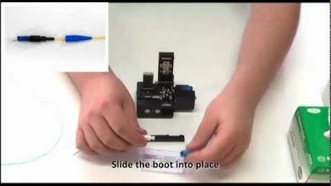 RapidConnect - How to install SC/APC 0.9mm Fibre