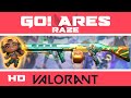 GO! ARES VALORANT SKIN + RAZE BUDDY | NEW GO Vol. 2 Skins Showcase
