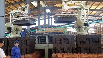 Robot xếp gạch 6 lỗ Quảng Ninh