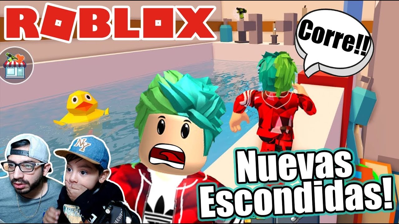 Las Escondidas En El Bano Roblox Hide And Seek Juegos Karim Juega Youtube - juegos de escondidas en roblox gratis