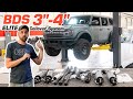 Ford Bronco BDS 3&quot;-4&quot; Coilover Kit | Performance Elite Fox Coilover Lift Kit System