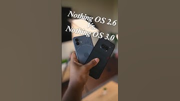 Nothing OS 3.0 vs Nothing OS 2.6 | Is 2.6 Better ?🔥🔥#android15 #nothing #nothingphone2a