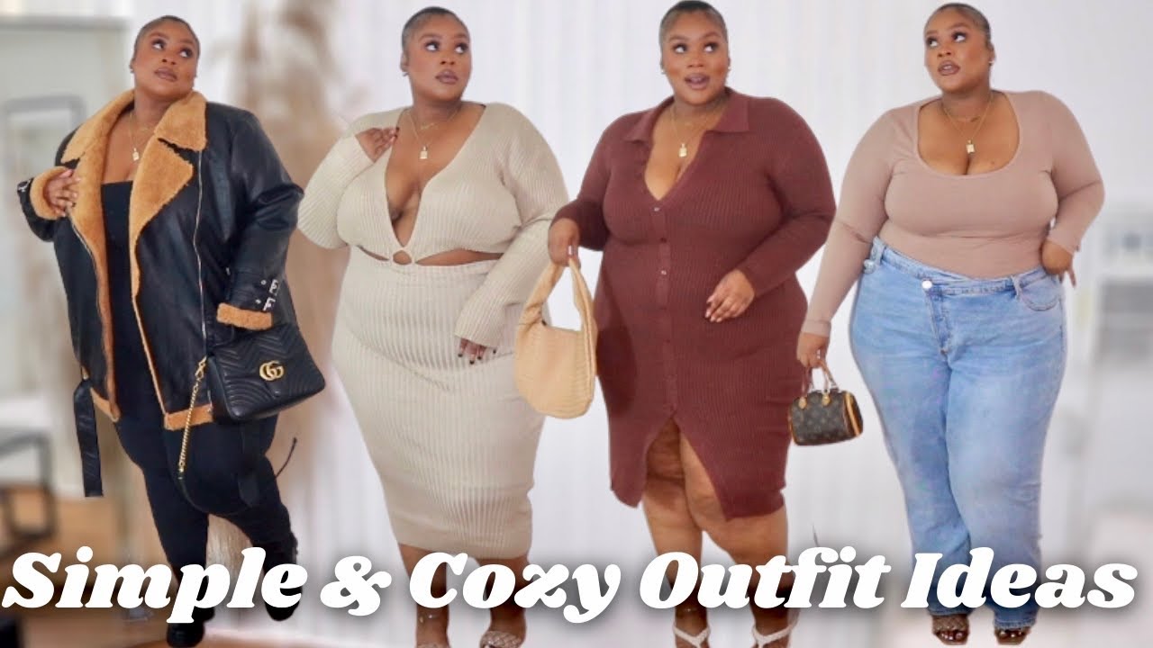 SIMPLE & CUTE PLUS SIZE FALL OUTFIT IDEAS!, *SIZE 3X*