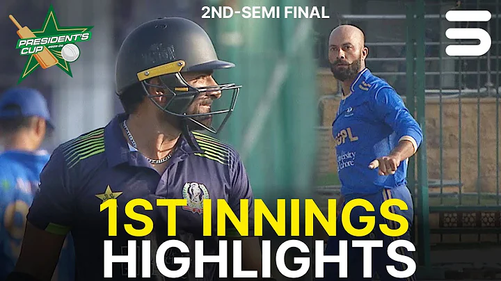 1st Innings Highlights | KRL vs SNGPL | President's Cup Grade I SF-2 | NBS | M2V1K
