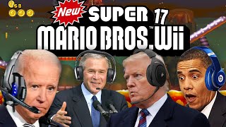 Us Presidents Play New Super Mario Bros. Wii 17