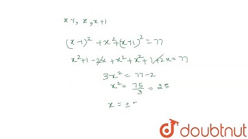 The sum of the squares of three consecutive natural numbers is 77. Find the numbers.