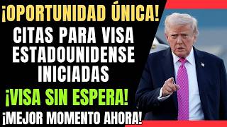 Finalmente Comienzan A Abrirse Las Citas Para La Visa Estadounidense Mejor Momento Para Solicitarla
