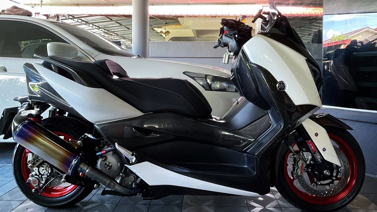 Xmax 250 up stroke 300 fully loaded by MABAUTOPARTS 🔥 #xmax250 #xmax300 #ride #matic #scooter