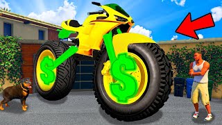 Upgrading FRANKLIN'S BIKE in GTA 5!