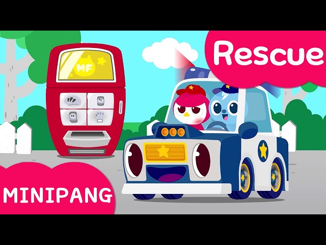 Learn colors with Miniforce | Minipang Rescue | Ride a Bicycle | Color play | Mini-Pang TV 2D Play class=