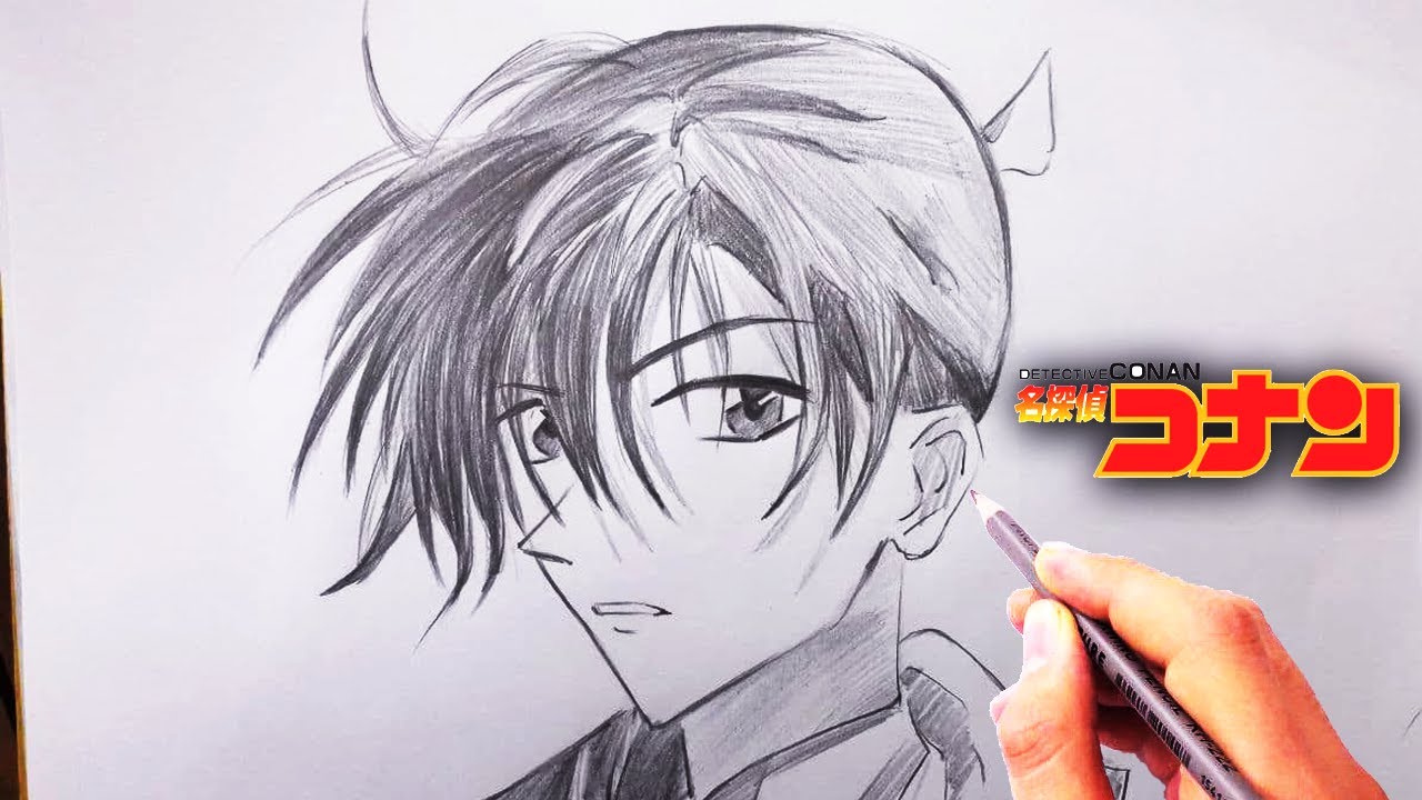 RE: Anime drawing: detective conan, shin boy pencil, super theft kaito kid,  pirate king lufi — Steemit