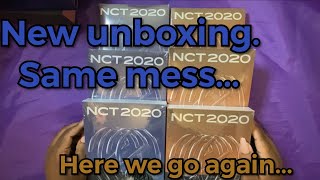 NCT 2020 ‘Resonance Pt. 1’ Unboxing - I almost lost my kneecaps because Ten tried to take them...