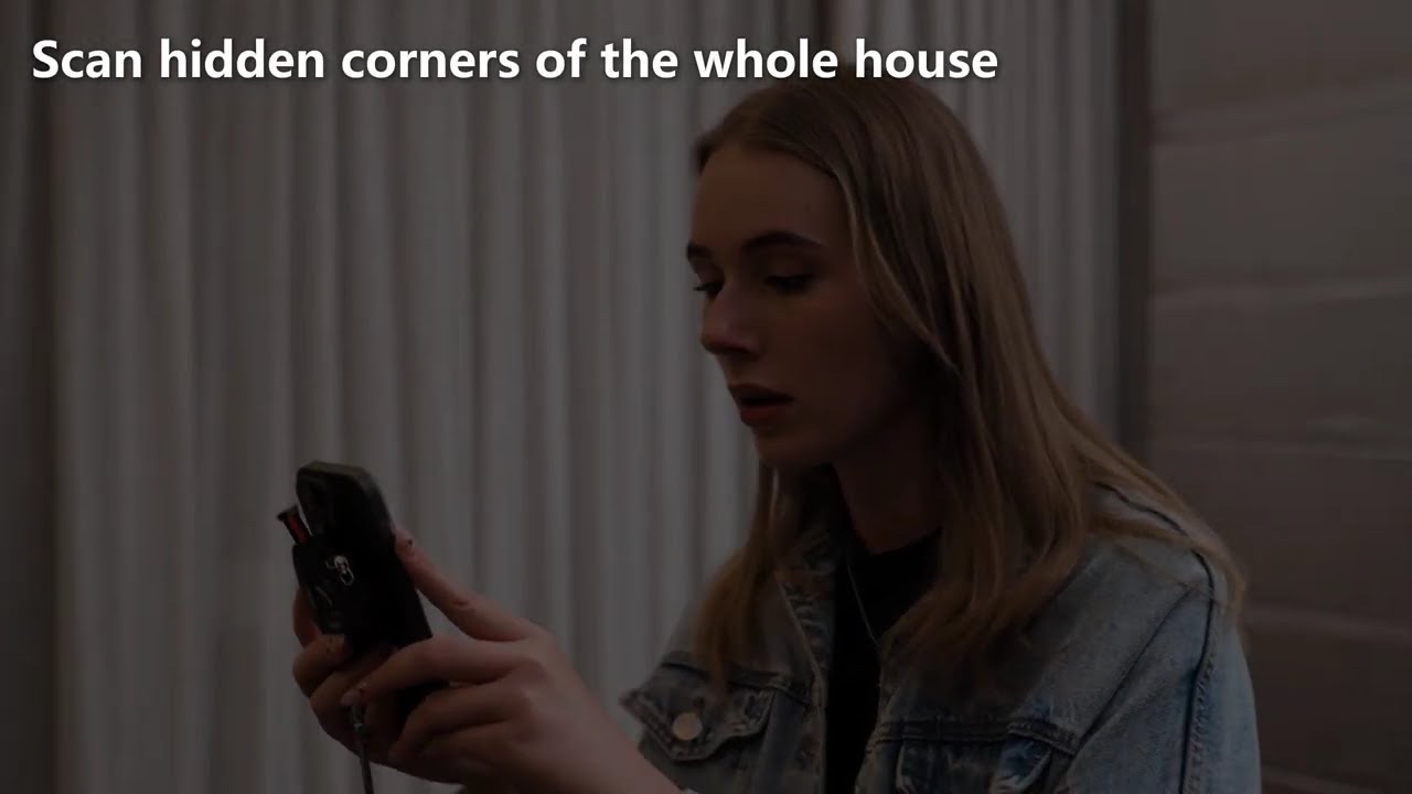 Dooreemee DA01 - Hidden Camera Detector & GPS Tracker Detector – Alarm & Flashlight